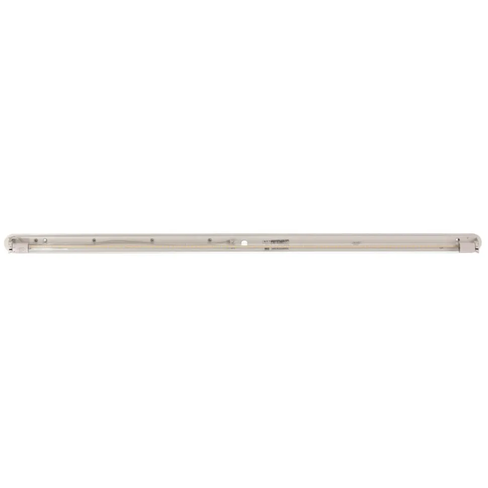 Loftlampe Soft, 125 x 6 cm, hvid, aluminium, G13