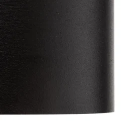 Loftlampe sæt, drejelig, sort