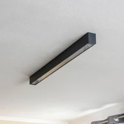 Loftlampe Straight grafit 92 cm