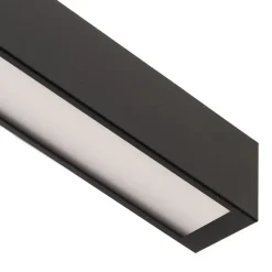 Loftlampe Straight grafit 92 cm