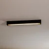 Loftlampe Straight sort 62 cm