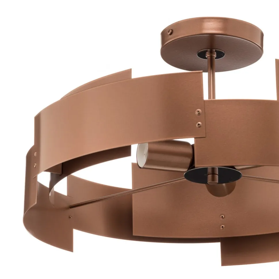 Loftlampe Tori, kobber