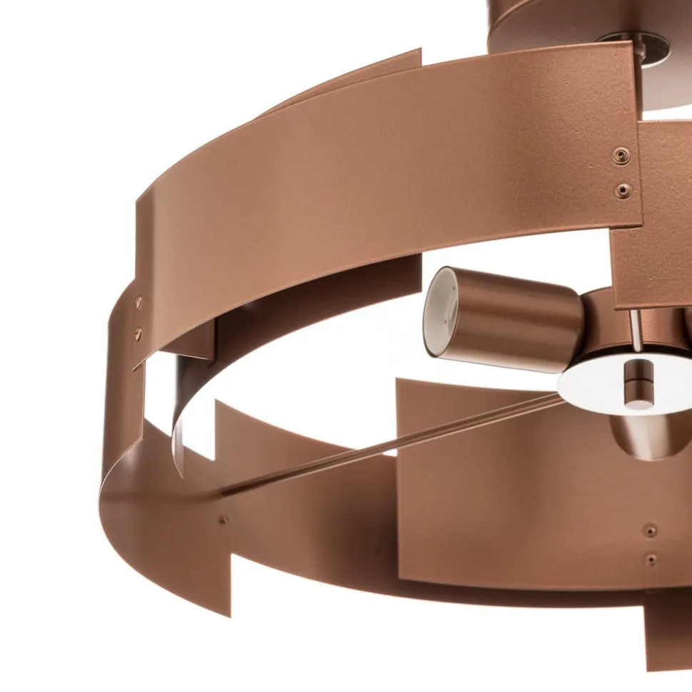 Loftlampe Tori, kobber