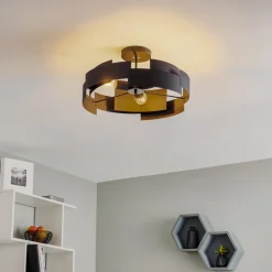 Loftlampe Tori, sort