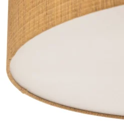 Loftlampe Turda, Ø 78 cm, guld