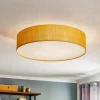 Loftlampe Turda, Ø 65 cm, guld