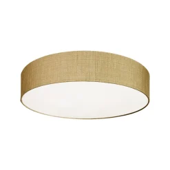 Loftlampe Turda, Ø 65 cm, guld