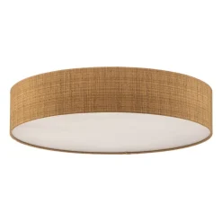 Loftlampe Turda, Ø 65 cm, guld