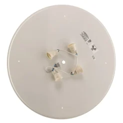 Loftlampe Turda, Ø 65 cm, guld