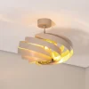 Loftlampe Vento, beige, Ø 50 cm