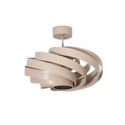 Loftlampe Vento, beige, Ø 50 cm