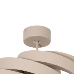 Loftlampe Vento, beige, Ø 50 cm