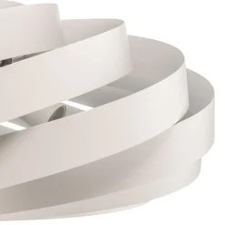 Loftlampe Vento, hvid, Ø 60 cm, metal, E27