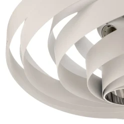 Loftlampe Vento, hvid, Ø 60 cm, metal, E27