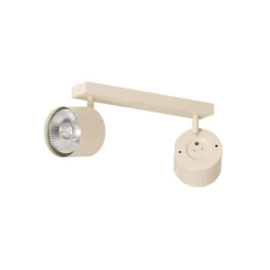 Loftspot Chloe justerbar med 2 lyskilder, beige