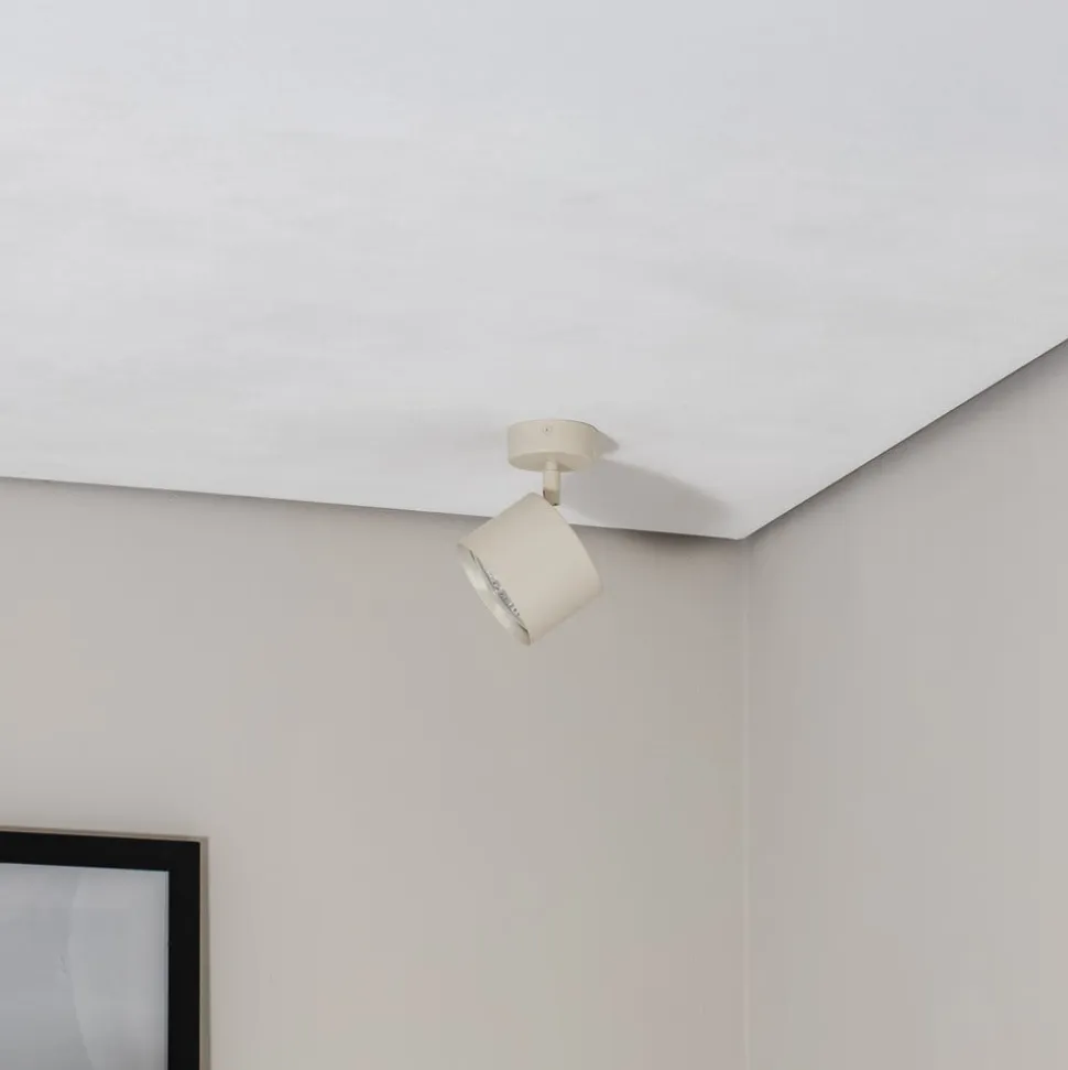 Loftspot Chloe justerbar med 1 lyskilde, beige