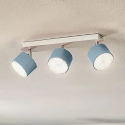 Loftspot Cloudy med 3 lyskilder, blå