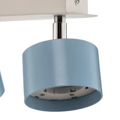Loftspot Cloudy med 3 lyskilder, blå