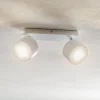 Loftspot Cloudy med 2 lyskilder, hvid