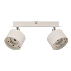 Loftspot Cloudy med 2 lyskilder, hvid