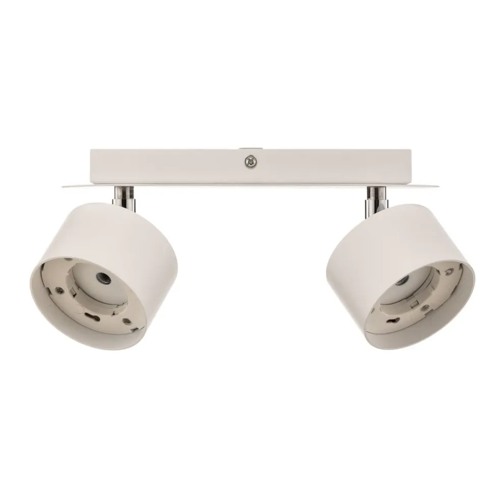 Loftspot Cloudy med 2 lyskilder, hvid