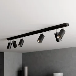 Loftspot Eye Spot med 6 lyskilder, sort