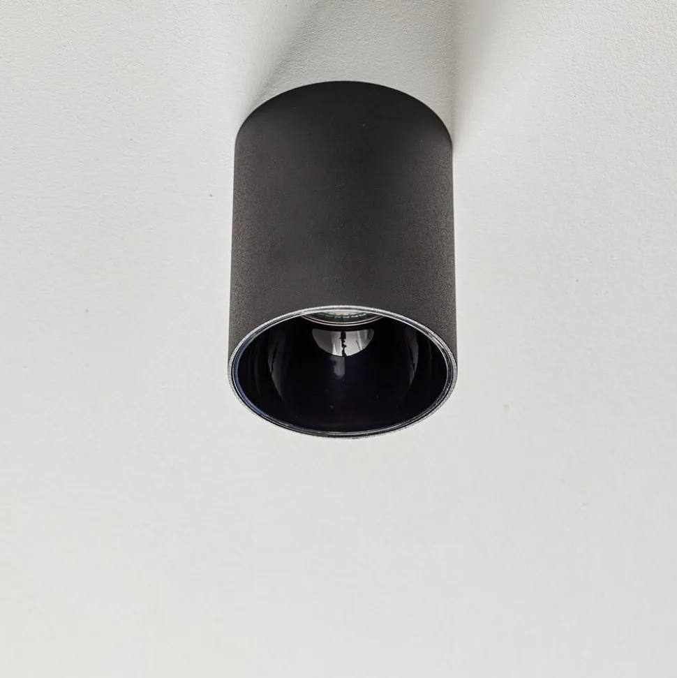 Loftspot Eye Tone i cylinderform, sort