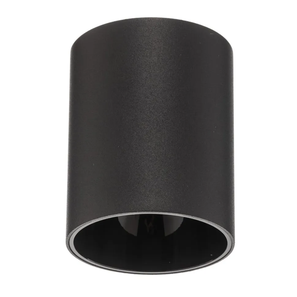 Loftspot Eye Tone i cylinderform, sort