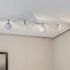 Loftspot Flame, hvid, 4 lyskilder, lang
