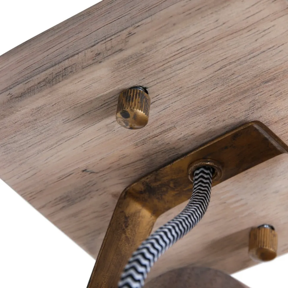 Loftspot Gearwood, 1 lyskilde bronze