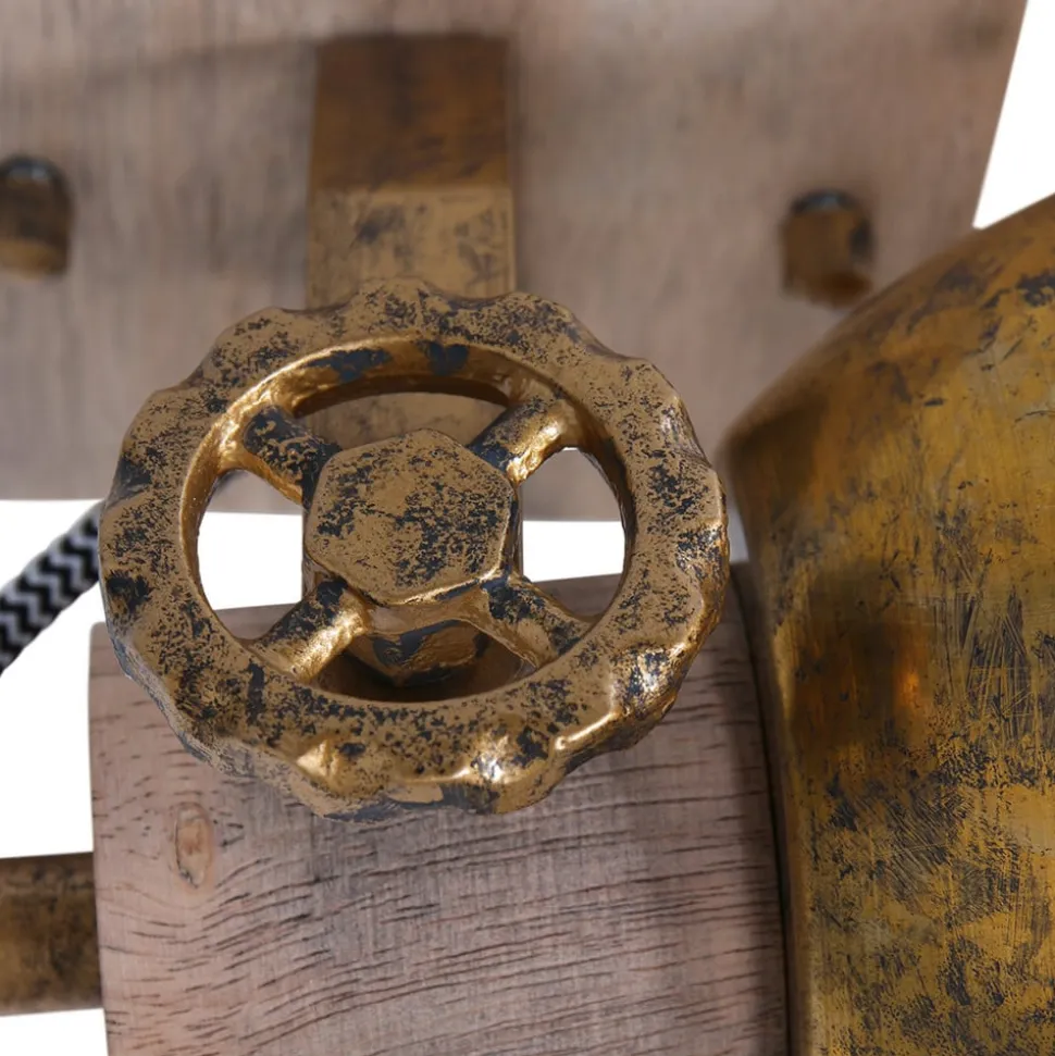 Loftspot Gearwood, 1 lyskilde bronze