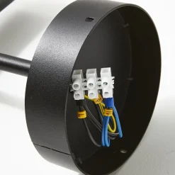 Loftspot Leda 3, 3 lyskilder, sort