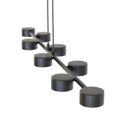 Loftspot Megara, længde 100 cm, metal, 8 lyskilder.