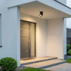 Loftspot Oscar, sort, aluminium, højde 13,5 cm, GU10