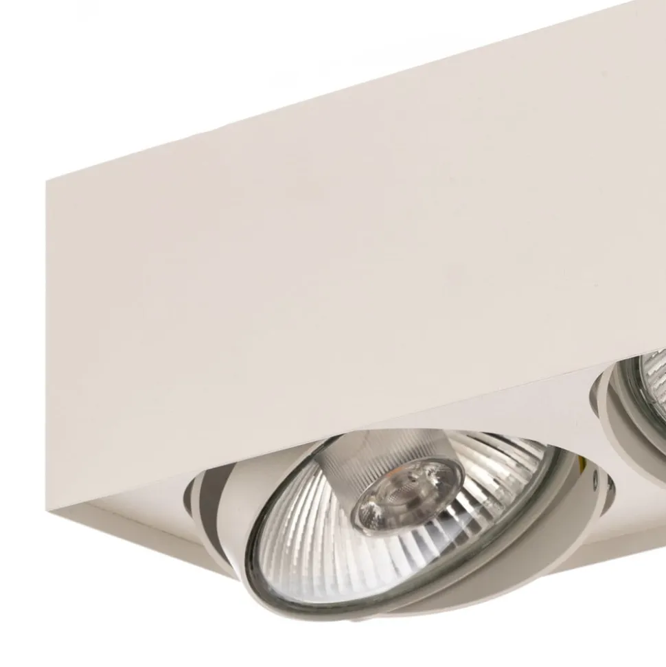 Loftspot Ronda, 2 lyskilder, hvid