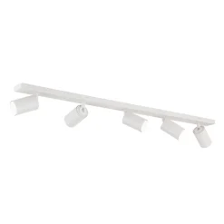 Loftspot Sean, hvid, 5 lyskilder, aluminium, GU10