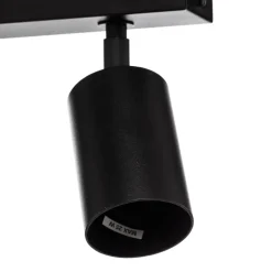 Loftspot Zoom, 3 lyskilder, sort