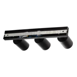 Loftspot Zoom, 3 lyskilder, sort