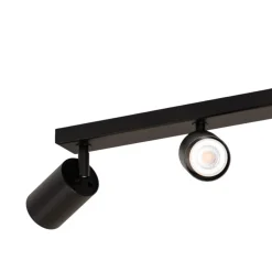 Loftspot Zoom, 4 lyskilder, sort