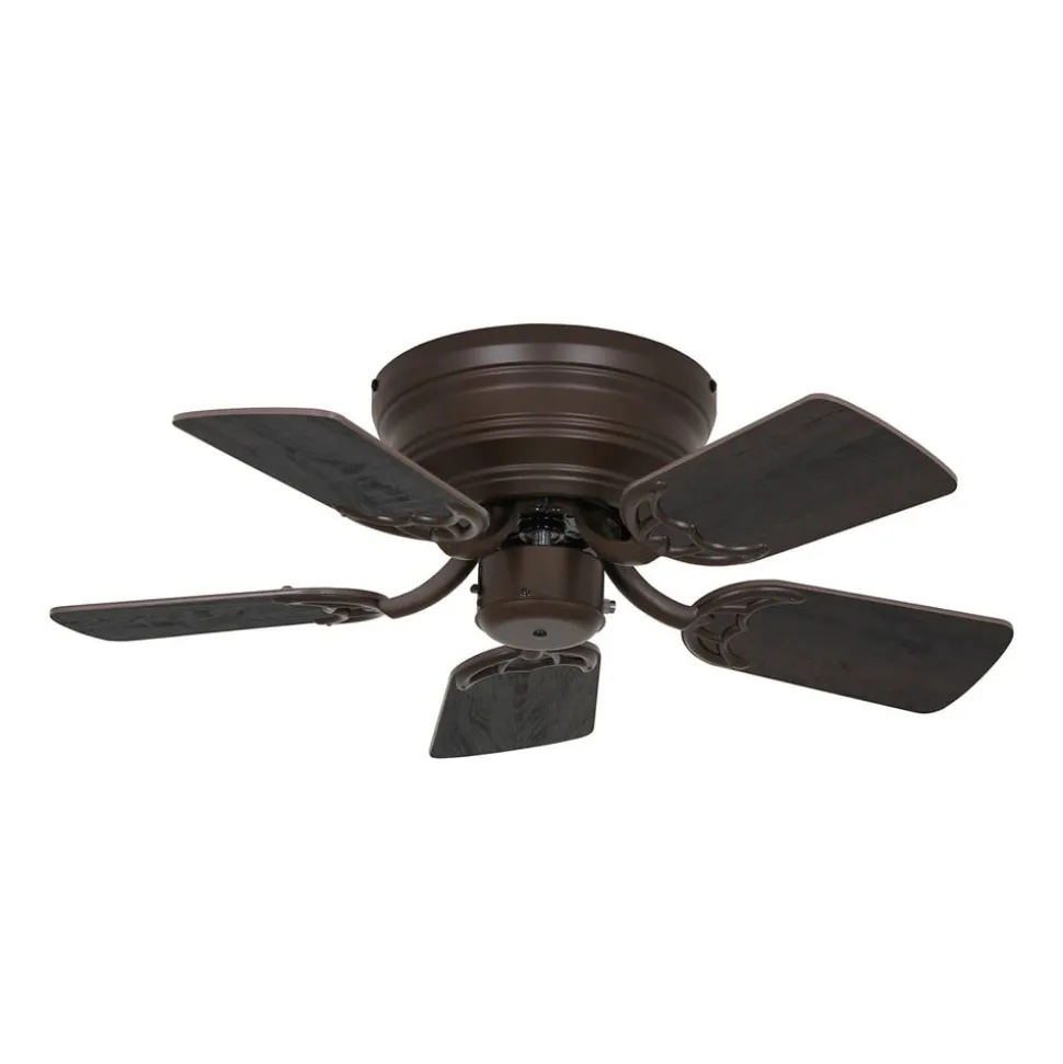 Loftventilator Classic Flat III bronze Ø 75 cm