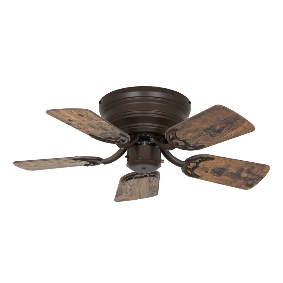 Loftventilator Classic Flat III bronze Ø 75 cm