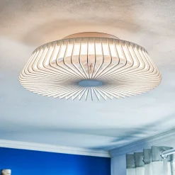 Loftventilator Himalaya LED, app, fjernbetjening, hvid