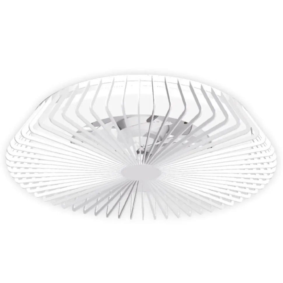 Loftventilator Himalaya LED, app, fjernbetjening, hvid