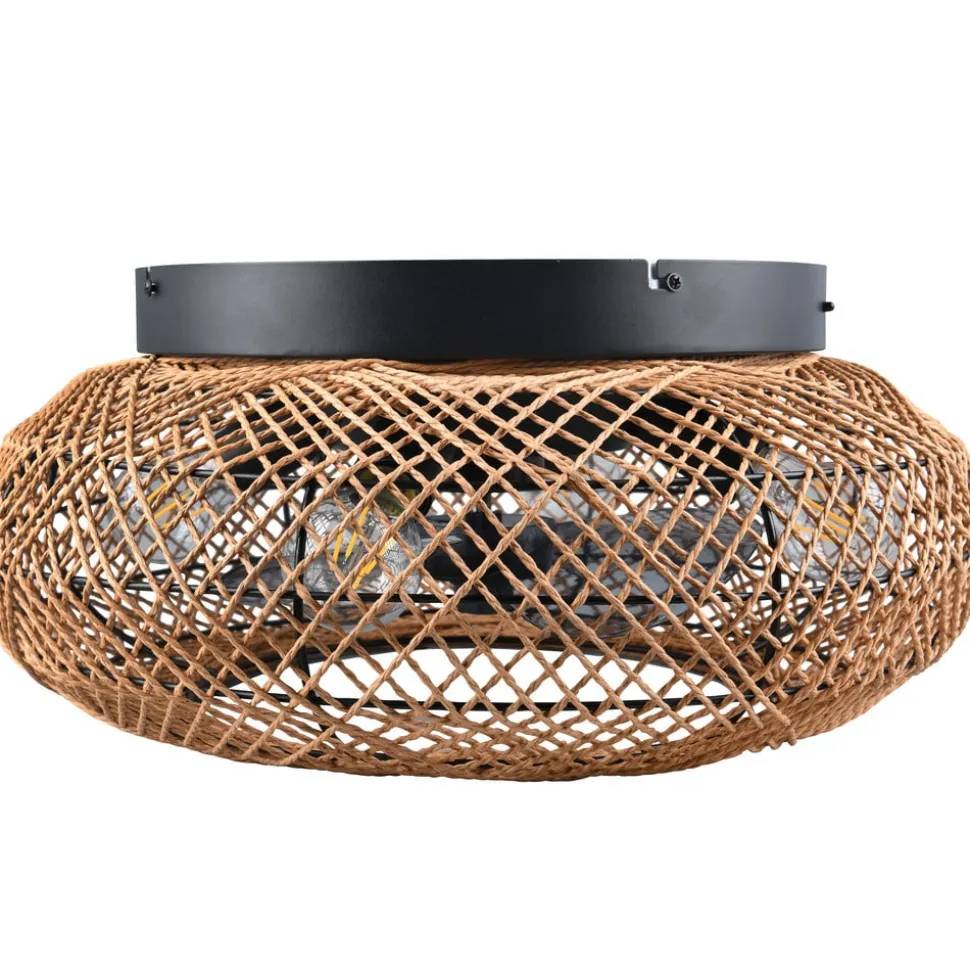 Loftventilator Lillesand med lys, lydløs, Ø 50 cm, fjernbetjening