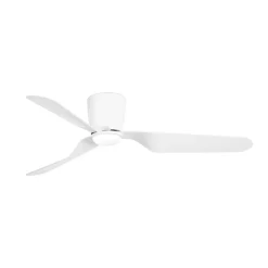 Loftventilator Pemba L LED-lampe, hvid
