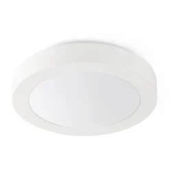 Logos loftlampe til bad, Ø 27 cm, hvid