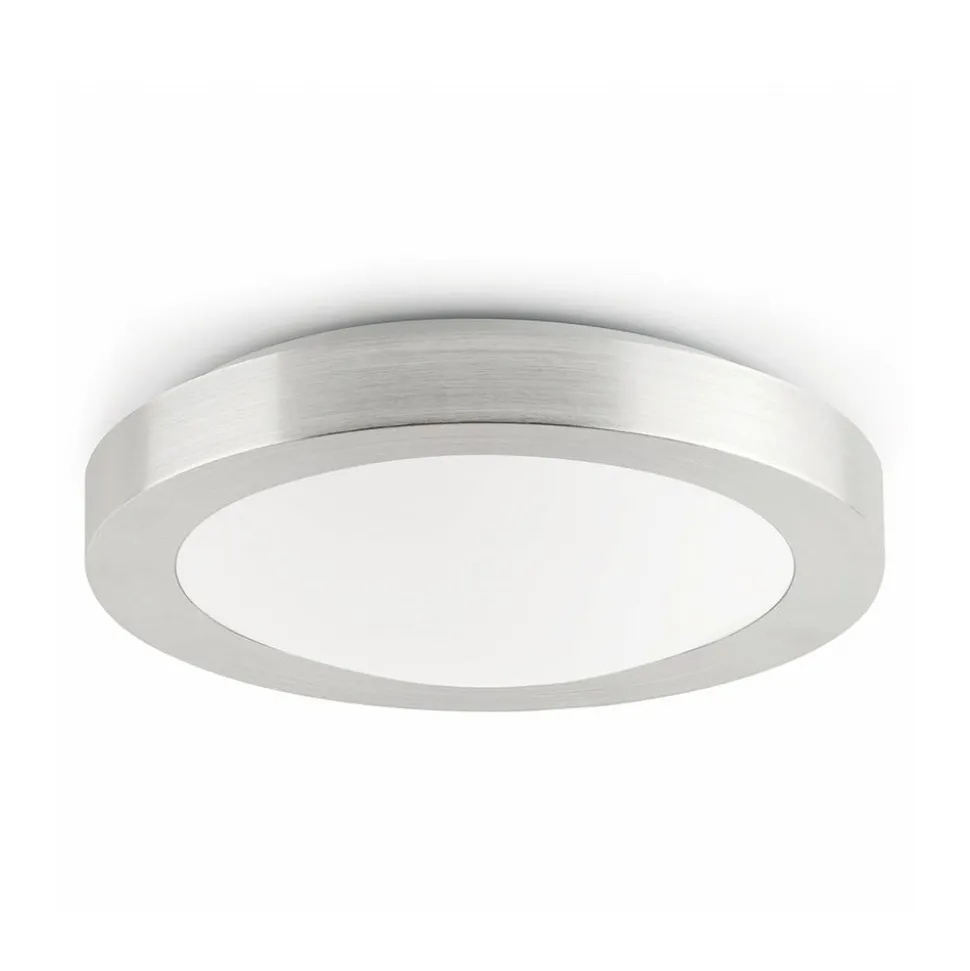 Logos loftslampe til badeværelset, Ø 35 cm, aluminium