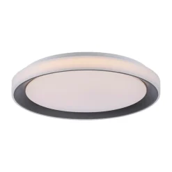 LOLA Smart Disc LED-loftlampe, sort/hvid, RGBW