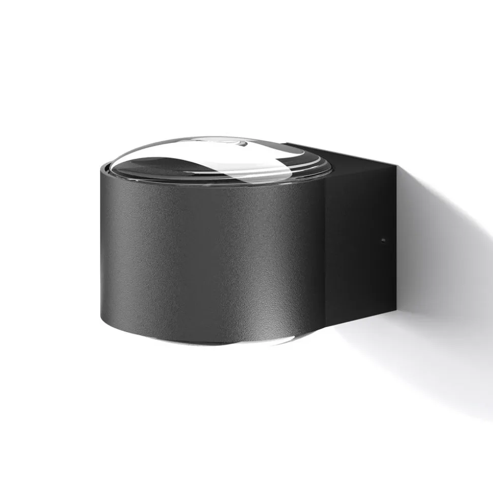 LOOM DESIGN Frey LED-væglampe IP65 2x6W sort