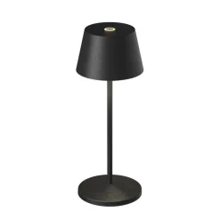 LOOM DESIGN LED genopladelig bordlampe Modi Micro, IP65, sort